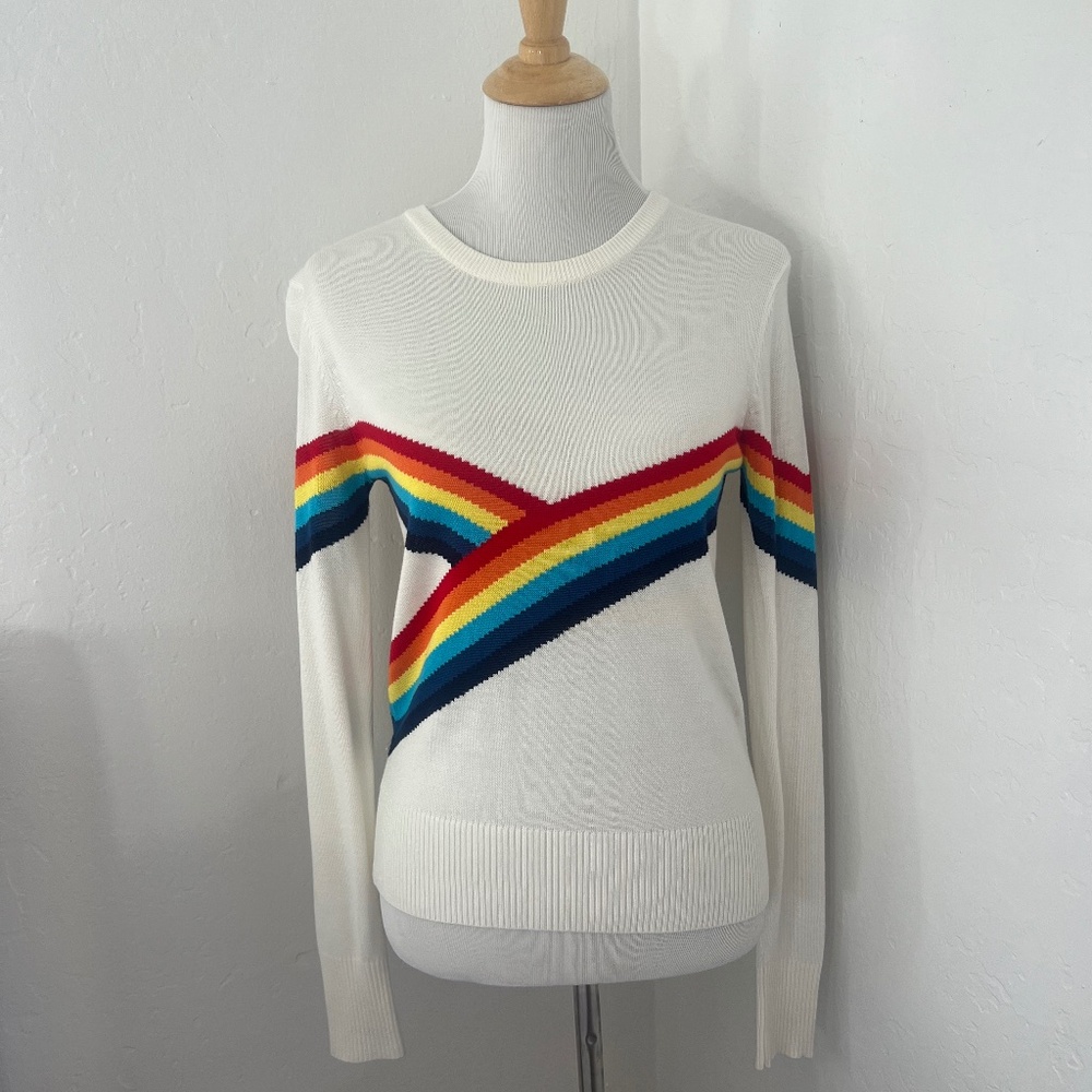 Spiritual Gangster/Madeliene Thompson Rainbow Sweater